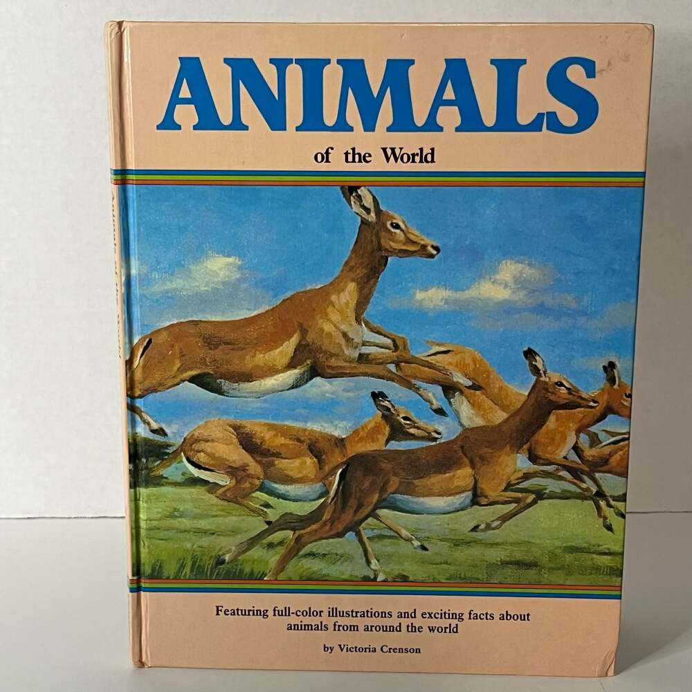Animals of the World by Victoria Crenson, Illustrated by Takeo Ishida, 1988